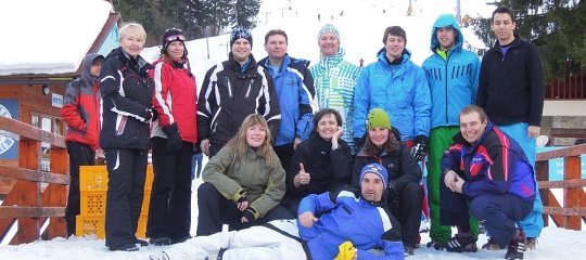 Klienti CITY SKI na z�jezdu Fatra V�kend