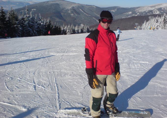 CITY SKI Alpine Snowboarder