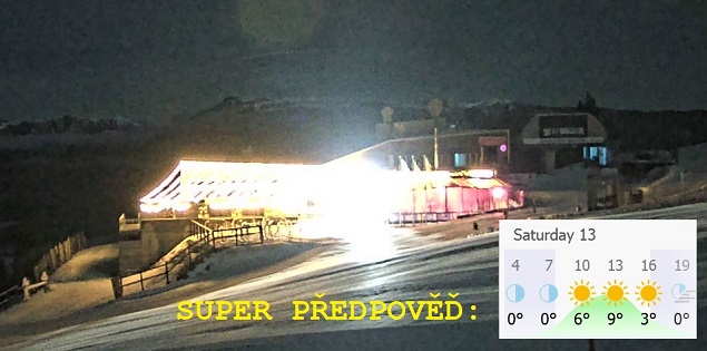 

Stuhleck je v provozu a hlásí dostatek sněhu