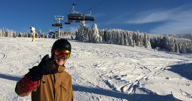 Klient CITY SKI František Kubíček ve středisku Szczyrk