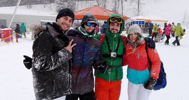 Klienti CITY SKI v centru Svatý Petr ve středisku Špindlerův Mlýn